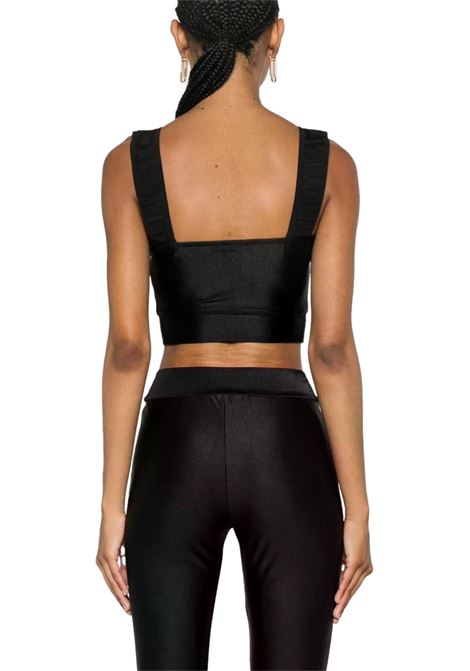 Short top with logo JUST CAVALLI | sweaters | 77PAM2A6 J0108899